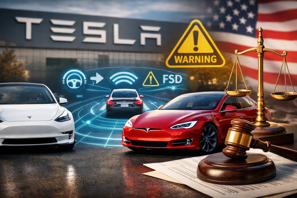 Tesla vehicles marketed with Autopilot and Full Self-Driving technology