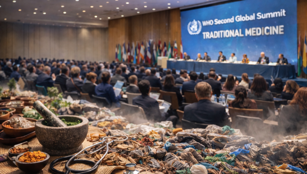 Traditional medicine practices highlighted at a global health summit