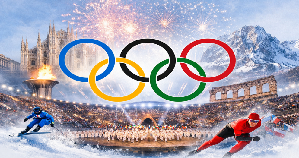 2026 Winter Olympics Closing Ceremony at Verona Arena Italy