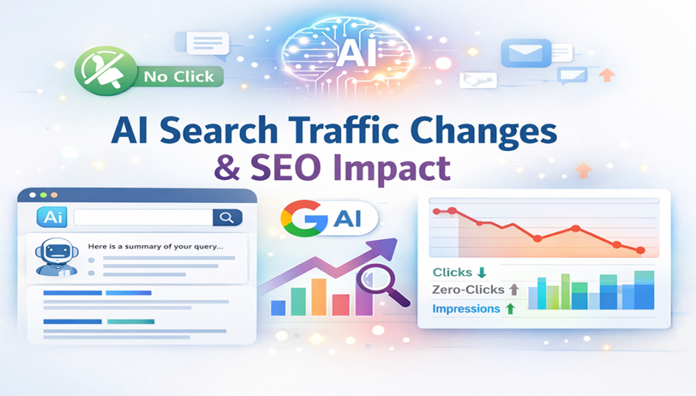 AI-powered search results with zero-click answers