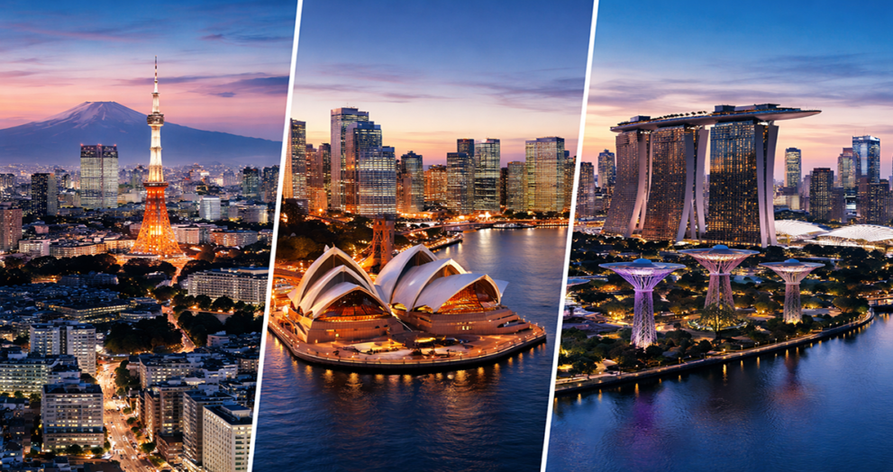 Tokyo skyline representing 2026 Asia Pacific real estate market outlook