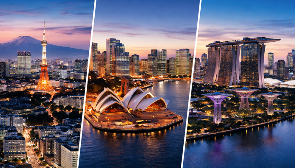 Tokyo skyline representing 2026 Asia Pacific real estate market outlook