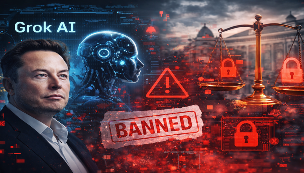 Grok AI controversy with Elon Musk and xAI legal issues in 2026