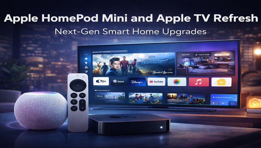 Apple HomePod Mini and Apple TV refresh devices with smart home setup