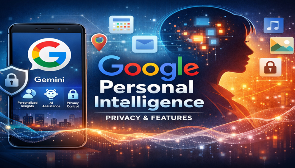 Google Personal Intelligence feature interface Gemini AI personalization dashboard