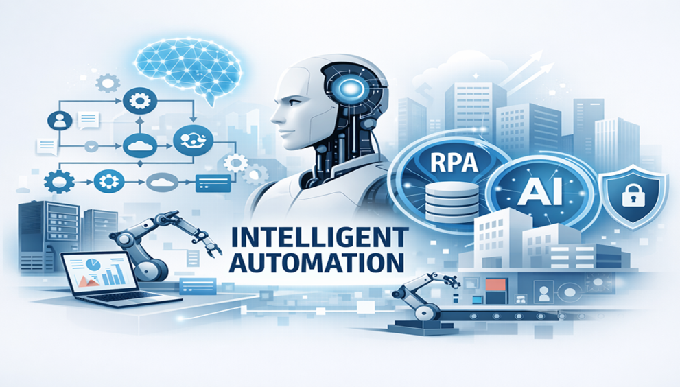 Intelligent automation AI workflow automation for enterprise business operations