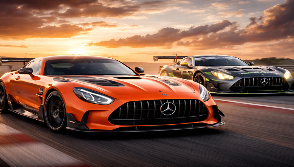 Mercedes-AMG GT Black Series and GT3 race car performance lineup