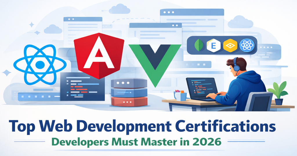 Web Development Certifications helping developers validate coding skills and gain global recognition