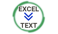 Excel To TEXT Converter