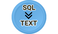 SQL To TEXT Converter